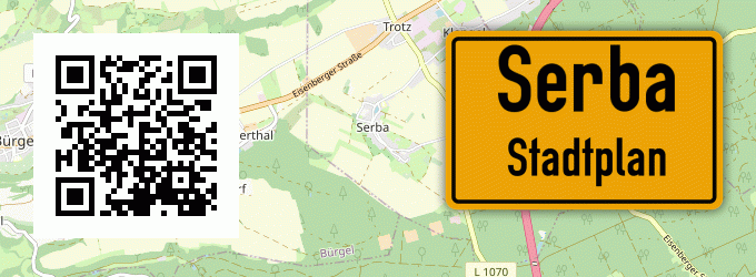 Stadtplan Serba