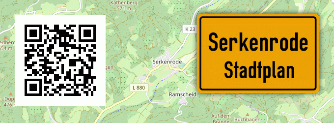 Stadtplan Serkenrode