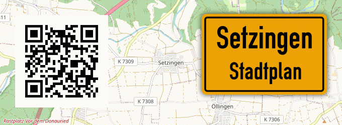 Stadtplan Setzingen