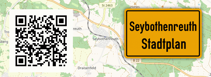 Stadtplan Seybothenreuth