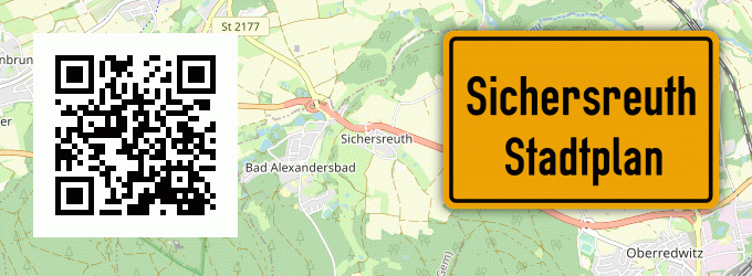 Stadtplan Sichersreuth
