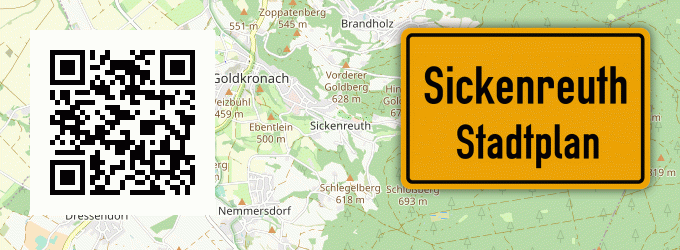 Stadtplan Sickenreuth