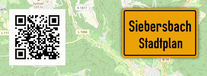 Stadtplan Siebersbach
