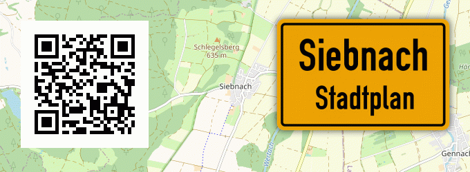 Stadtplan Siebnach