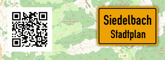 Stadtplan Siedelbach