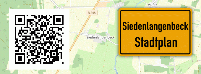 Stadtplan Siedenlangenbeck
