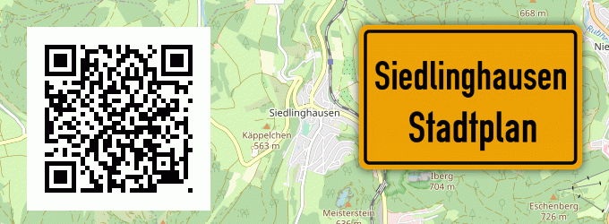 Stadtplan Siedlinghausen