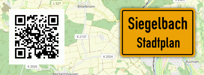Stadtplan Siegelbach