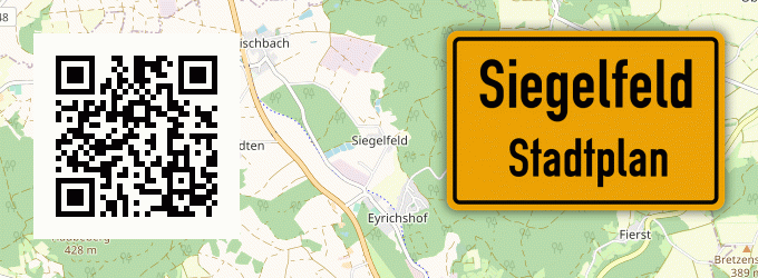 Stadtplan Siegelfeld