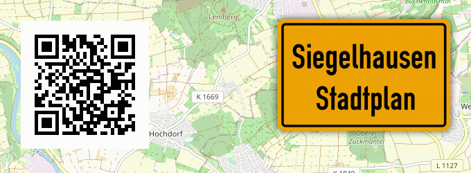 Stadtplan Siegelhausen