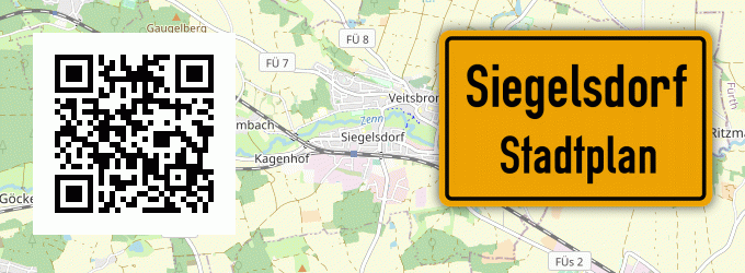 Stadtplan Siegelsdorf