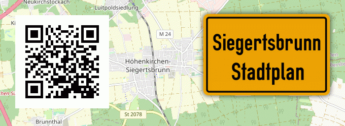 Stadtplan Siegertsbrunn
