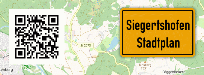 Stadtplan Siegertshofen, Oberpfalz