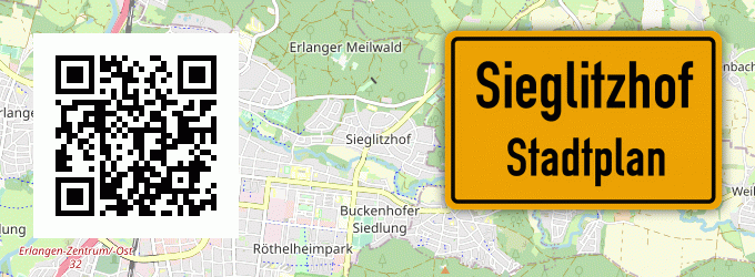 Stadtplan Sieglitzhof