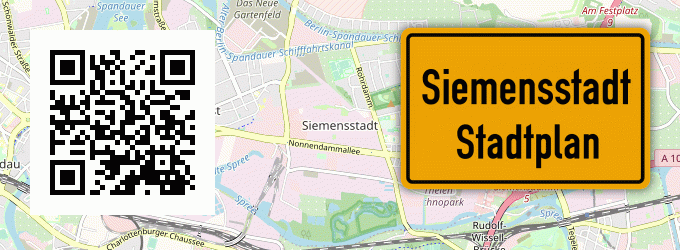 Stadtplan Siemensstadt