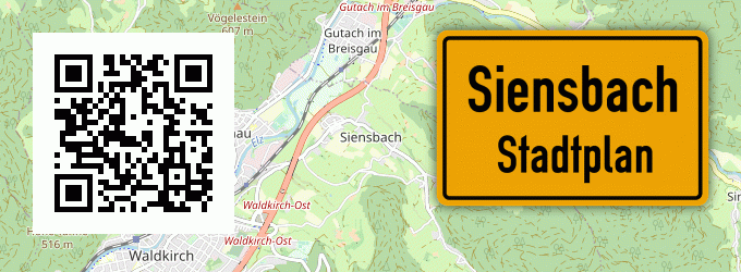 Stadtplan Siensbach