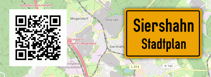 Stadtplan Siershahn