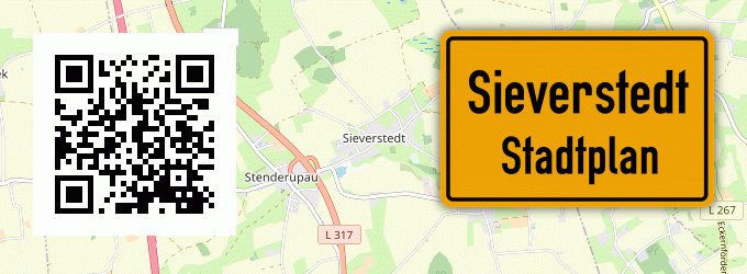 Stadtplan Sieverstedt