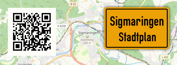 Stadtplan Sigmaringen