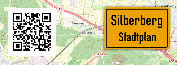 Stadtplan Silberberg