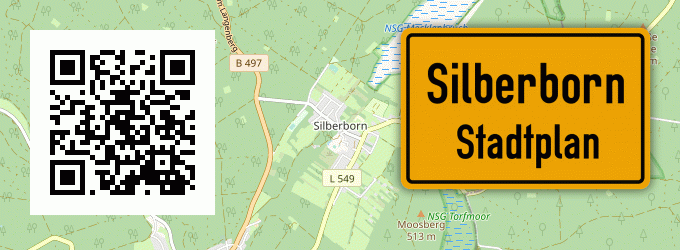Stadtplan Silberborn