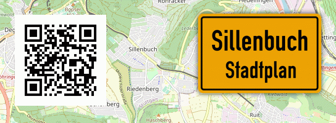 Stadtplan Sillenbuch