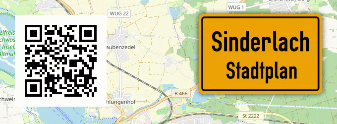 Stadtplan Sinderlach