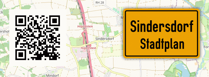Stadtplan Sindersdorf
