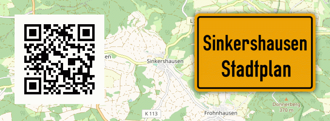 Stadtplan Sinkershausen