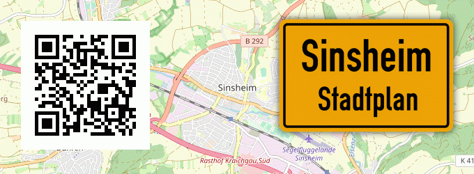 Stadtplan Sinsheim