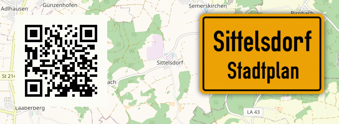 Stadtplan Sittelsdorf