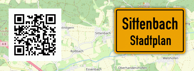 Stadtplan Sittenbach