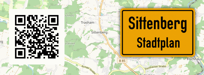 Stadtplan Sittenberg