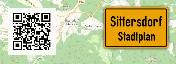 Stadtplan Sittersdorf