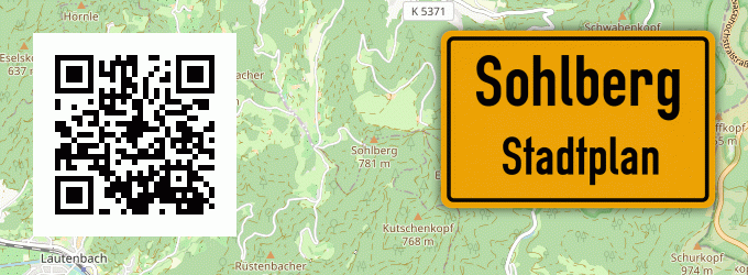 Stadtplan Sohlberg