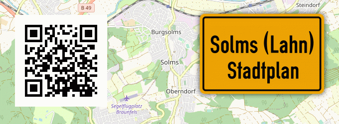 Stadtplan Solms (Lahn)