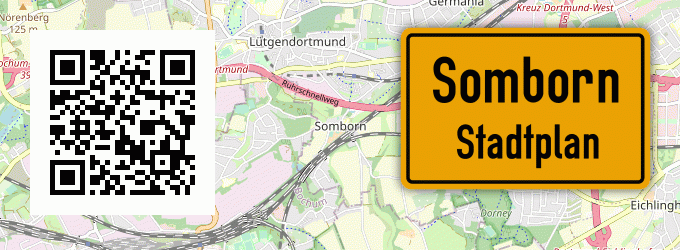 Stadtplan Somborn