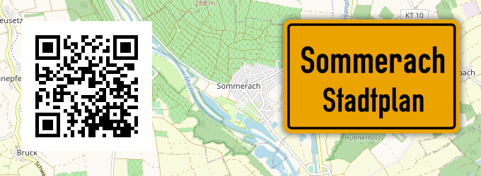 Stadtplan Sommerach