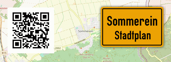 Stadtplan Sommerein