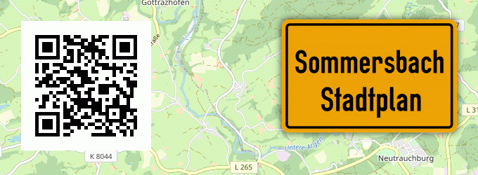 Stadtplan Sommersbach