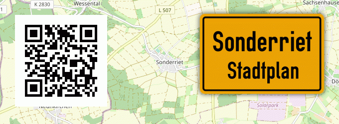 Stadtplan Sonderriet