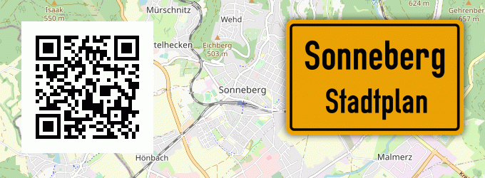 Stadtplan Sonneberg