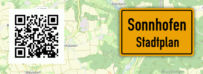Stadtplan Sonnhofen