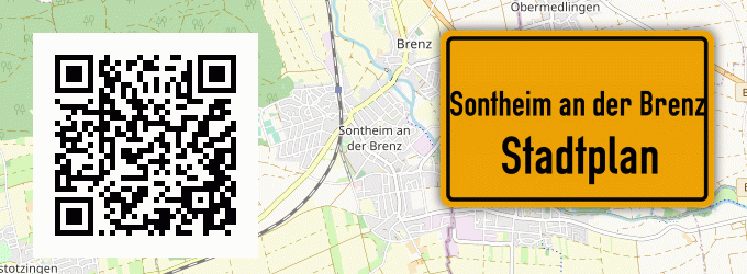 Stadtplan Sontheim an der Brenz