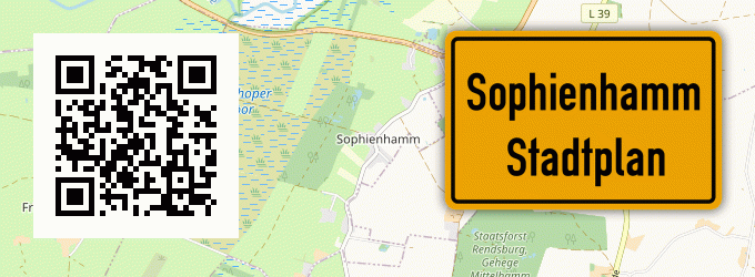 Stadtplan Sophienhamm