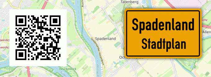 Stadtplan Spadenland