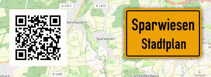 Stadtplan Sparwiesen