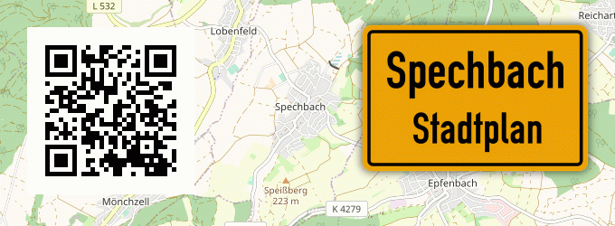 Stadtplan Spechbach