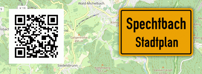 Stadtplan Spechtbach