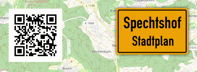 Stadtplan Spechtshof